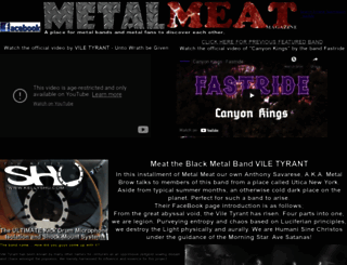 metalmeat.com screenshot
