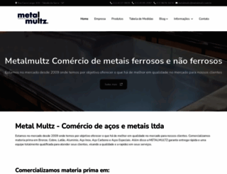 metalmultz.com.br screenshot