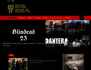 metalnews.pl screenshot