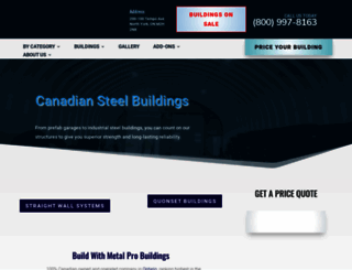 metalprobuildings.com screenshot