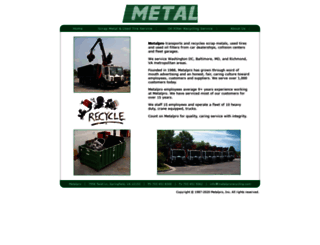 metalprorecycling.com screenshot