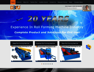 metalrollformingmachine.com screenshot