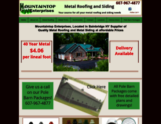 metalroofingandmetalsiding.com screenshot