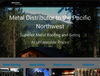metalroofspecialties.com screenshot