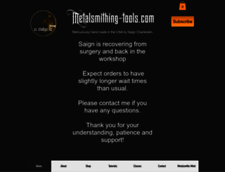 metalsmithing-tools.com screenshot