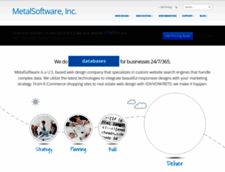 metalsoftware.com screenshot