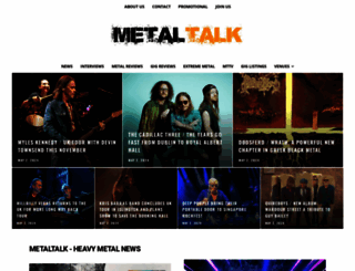 metaltalk.net screenshot