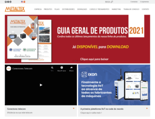 metaltex.com.br screenshot
