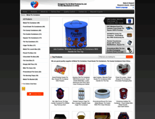 metaltincontainer.com screenshot