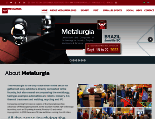 metalurgia.com.br screenshot