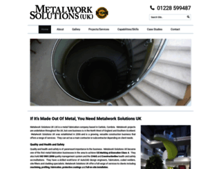 metalworksolutionsuk.com screenshot