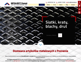 metalzbyt.pl screenshot