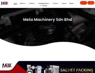 metamachinery.com.my screenshot