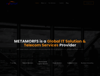 metamorfs.com screenshot