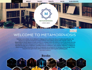 metamorphosisliteraryagency.com screenshot