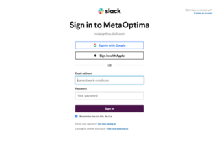 metaoptima.slack.com screenshot