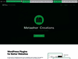 metaphorcreations.com screenshot