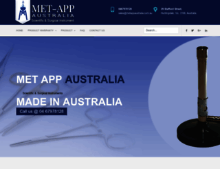 metappaustralia.com.au screenshot