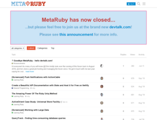 metaruby.com screenshot