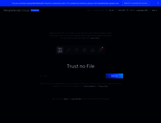 metascan-online.com screenshot
