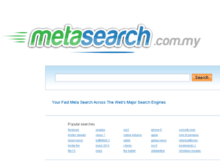 metasearch.com.my screenshot