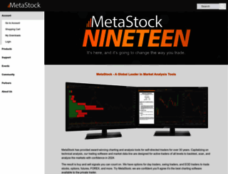metastock.com screenshot