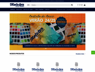 metatex.com.br screenshot