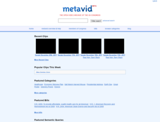 metavid.org screenshot