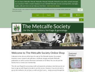 metcalfes-online.co.uk screenshot