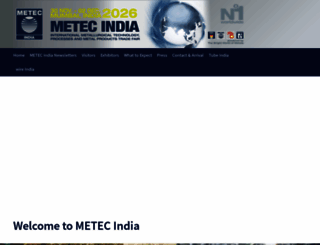 metec-india.com screenshot
