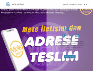 meteiletisim.com screenshot