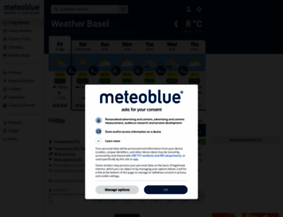 meteoblue.com screenshot