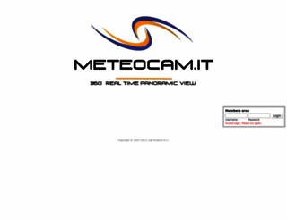 meteocam.it screenshot