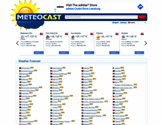 meteocast.net screenshot