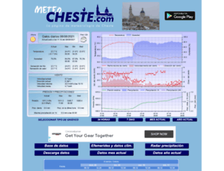 meteocheste.com screenshot