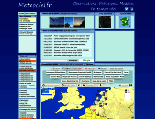 meteociel.fr screenshot