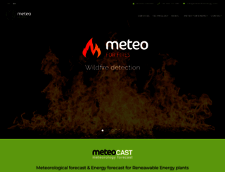 meteoforenergy.com screenshot