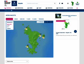meteofrance.yt screenshot