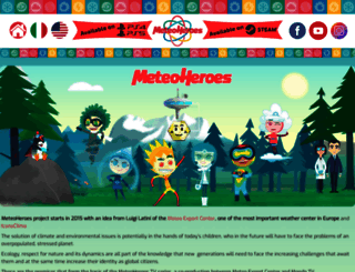 meteoheroes.com screenshot
