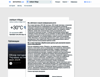 meteoprog.ua screenshot