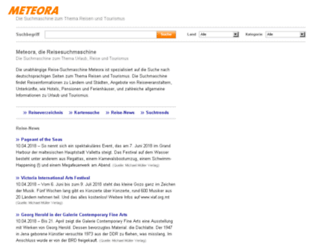 meteora.de screenshot