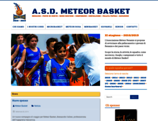 meteorbasket.com screenshot