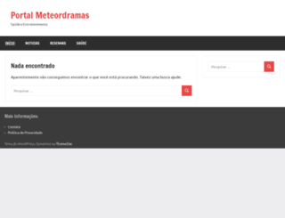 meteordramas.com.br screenshot