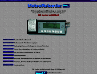 meteorecorder.de screenshot