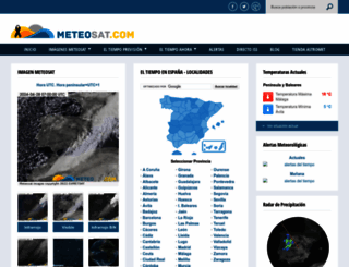 meteosat.com screenshot