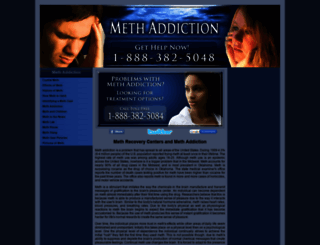 meth-addiction.org screenshot