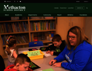 methacton.org screenshot