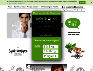 methode-montignac.aujourdhui.com screenshot