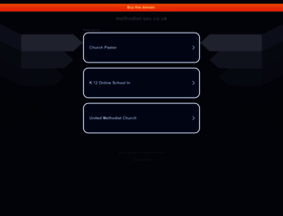 methodist-sec.co.uk screenshot