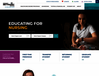 methodistcollege.edu screenshot